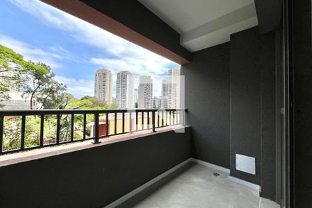 Varanda de kitnet/studio para alugar com 1 quarto, 24m² em Vila Santa Catarina, São Paulo