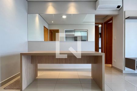 Sala de apartamento para alugar com 1 quarto, 58m² em Vila Matias, Santos