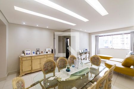 Sala de apartamento à venda com 3 quartos, 108m² em Ipiranga, Belo Horizonte