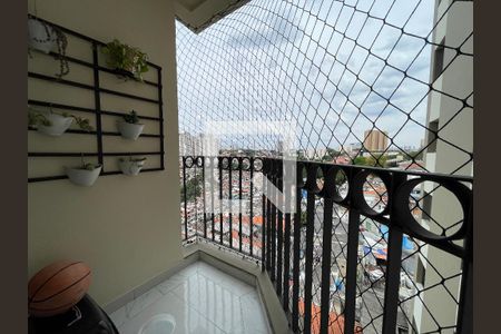 Varanda de apartamento à venda com 2 quartos, 59m² em Vila Nova Alba, São Paulo