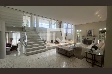 Sala de casa de condomínio à venda com 4 quartos, 980m² em Sítios de Recreio Gramado, Campinas