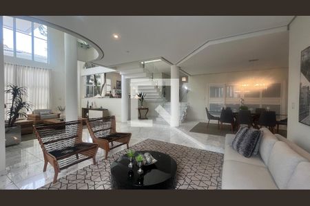 Sala de casa de condomínio à venda com 4 quartos, 980m² em Sítios de Recreio Gramado, Campinas