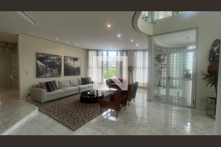 Sala de casa de condomínio à venda com 4 quartos, 980m² em Sítios de Recreio Gramado, Campinas