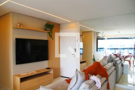 Sala/Cozinha de apartamento à venda com 2 quartos, 69m² em Vila Augusta, Guarulhos