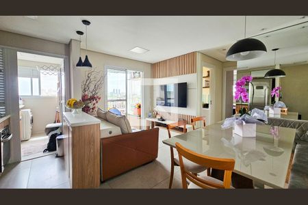 Sala de apartamento para alugar com 2 quartos, 54m² em Socorro, São Paulo