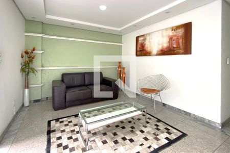 Área comum - Hall de apartamento à venda com 3 quartos, 85m² em Estoril, Belo Horizonte