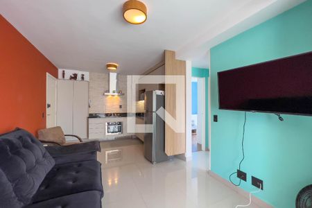 Sala/Cozinha de apartamento para alugar com 2 quartos, 48m² em Cambuci, São Paulo