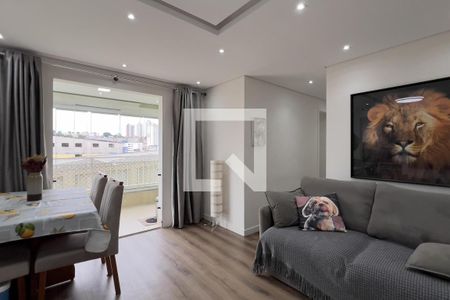 Sala de apartamento à venda com 2 quartos, 58m² em Gopouva, Guarulhos