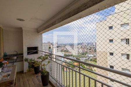 Varanda da Sala de apartamento à venda com 3 quartos, 105m² em Jardim Tupanci, Barueri
