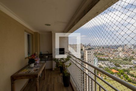 Varanda da Sala de apartamento à venda com 3 quartos, 105m² em Jardim Tupanci, Barueri