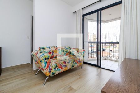 Sala de apartamento para alugar com 1 quarto, 40m² em Chácara Santo Antônio (zona Sul), São Paulo