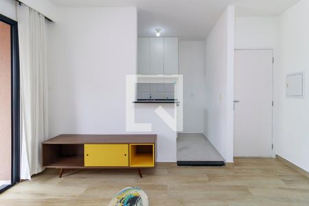 Sala de apartamento para alugar com 1 quarto, 40m² em Chácara Santo Antônio (zona Sul), São Paulo