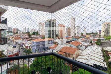 Varanda da Sala de apartamento para alugar com 1 quarto, 40m² em Chácara Santo Antônio (zona Sul), São Paulo