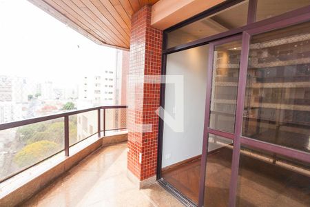 Varanda da Sala de apartamento para alugar com 3 quartos, 263m² em Centro, Uberlândia
