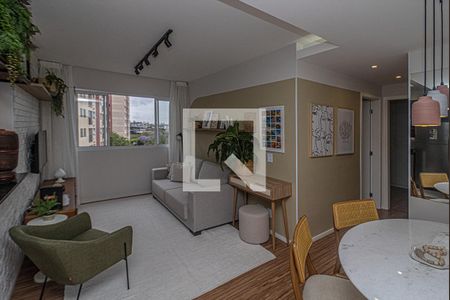 Sala de apartamento à venda com 2 quartos, 51m² em Jardim Santa Emilia, São Paulo