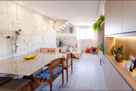 Sala de apartamento à venda com 3 quartos, 177m² em Grajaú, Belo Horizonte