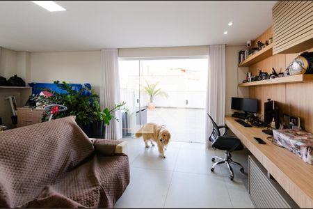 Sala 2 de apartamento à venda com 3 quartos, 177m² em Grajaú, Belo Horizonte