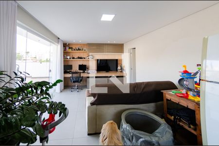 Sala 2 de apartamento à venda com 3 quartos, 177m² em Grajaú, Belo Horizonte