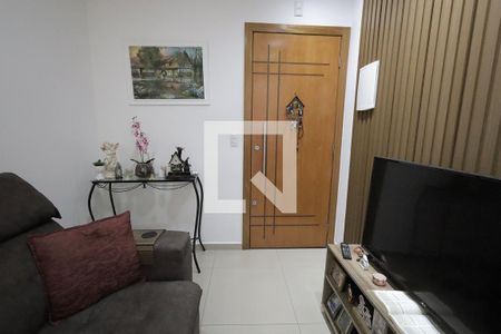 Sala de apartamento à venda com 2 quartos, 80m² em Vila Bela Vista, Santo André