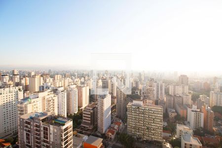 Vista da Varanda de apartamento à venda com 2 quartos, 77m² em Pinheiros, São Paulo