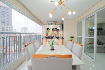 Varanda de apartamento à venda com 3 quartos, 110m² em Cidade Mãe do Céu, São Paulo