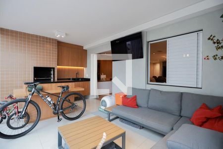 Varanda gourmet de apartamento à venda com 3 quartos, 118m² em Parque Mandaqui, São Paulo