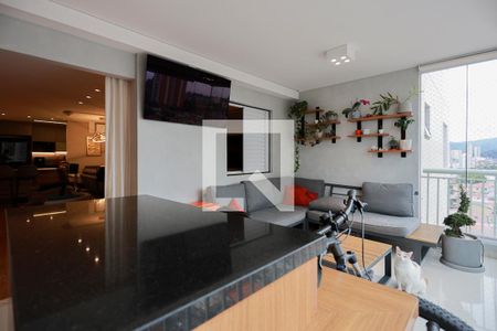 Varanda gourmet de apartamento à venda com 3 quartos, 118m² em Parque Mandaqui, São Paulo