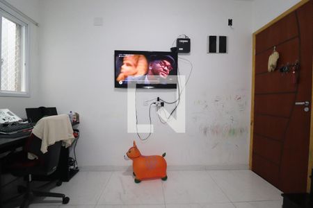 Sala de apartamento para alugar com 2 quartos, 100m² em Vila Valparaíso, Santo André