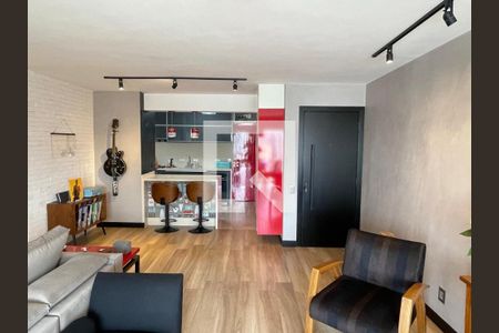 Sala de apartamento à venda com 2 quartos, 100m² em Pinheiros, São Paulo