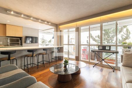 Sala de apartamento para alugar com 3 quartos, 178m² em Itaim Bibi, São Paulo