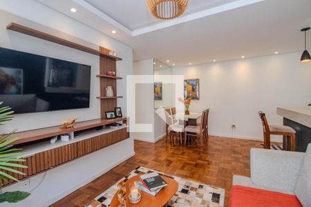 Sala de apartamento à venda com 3 quartos, 88m² em Auxiliadora, Porto Alegre