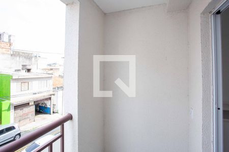 Varanda da Sala/Cozinha de apartamento à venda com 2 quartos, 50m² em Centro, Diadema
