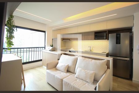 Sala de apartamento à venda com 2 quartos, 65m² em Vila Andrade, São Paulo