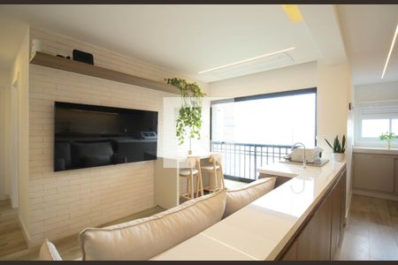 Sala de apartamento à venda com 2 quartos, 65m² em Vila Andrade, São Paulo