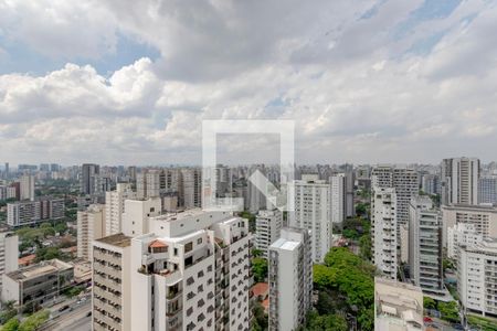 Vista da Varanda de apartamento à venda com 3 quartos, 154m² em Campo Belo, São Paulo