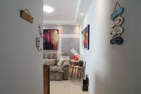 Sala de apartamento para alugar com 1 quarto, 68m² em Sítio Paecara (vicente de Carvalho), Guarujá