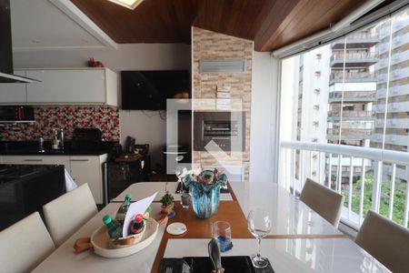 Sala de apartamento para alugar com 1 quarto, 68m² em Sítio Paecara (vicente de Carvalho), Guarujá