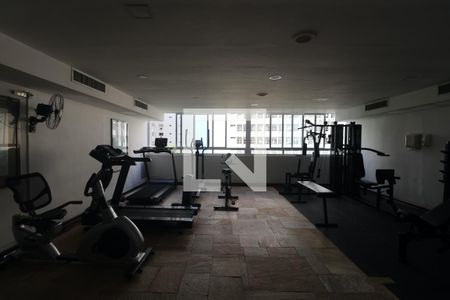 Área comum - Academia de apartamento para alugar com 1 quarto, 68m² em Sítio Paecara (vicente de Carvalho), Guarujá