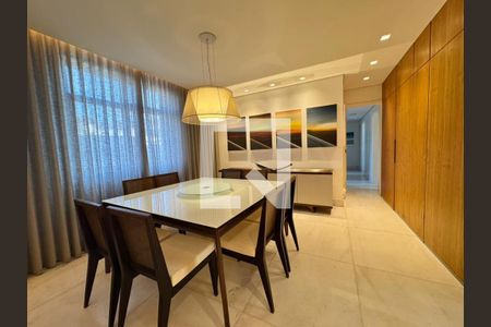 Sala de apartamento à venda com 4 quartos, 148m² em Sion, Belo Horizonte