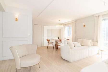 Sala de apartamento à venda com 2 quartos, 139m² em Chácara Itaim, São Paulo