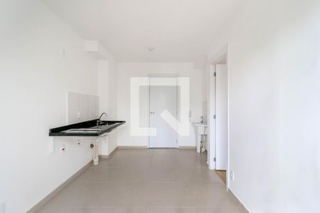 Sala/Cozinha de apartamento para alugar com 1 quarto, 28m² em Campo Belo, São Paulo