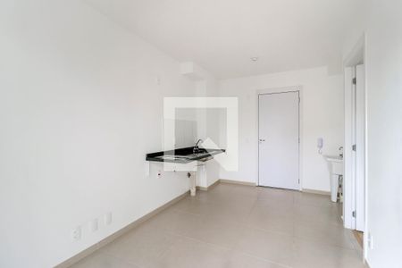 Sala/Cozinha de apartamento para alugar com 1 quarto, 28m² em Campo Belo, São Paulo