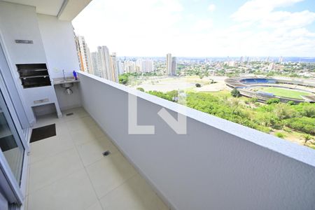 Sacada de apartamento para alugar com 1 quarto, 40m² em Setor Central, Goiânia