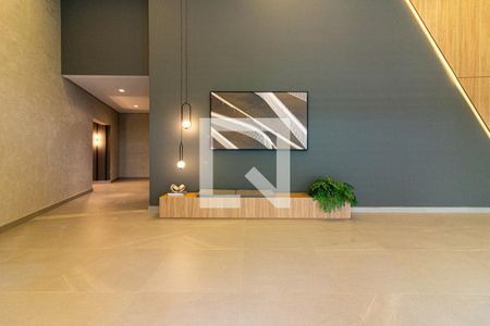 Hall de entrada de kitnet/studio à venda com 1 quarto, 30m² em Vila Nova Conceição, São Paulo