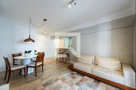 Sala de apartamento para alugar com 2 quartos, 85m² em Boqueirão, Santos