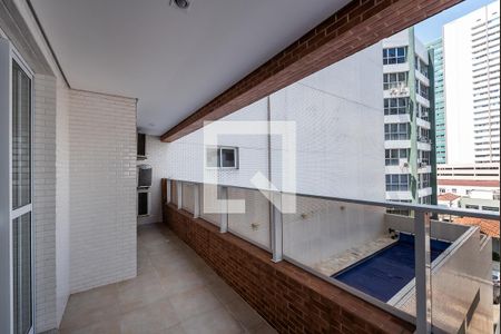 Varanda da Sala de apartamento para alugar com 2 quartos, 85m² em Boqueirão, Santos