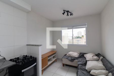 Sala/Cozinha de apartamento para alugar com 2 quartos, 32m² em Vila Nova Curuca, São Paulo