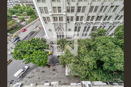 Vista da Sala de kitnet/studio à venda com 1 quarto, 30m² em Centro, Rio de Janeiro