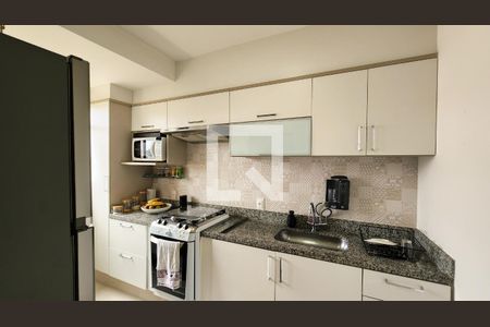 Cozinha e Área de Serviço de apartamento à venda com 2 quartos, 56m² em Vila Nova Esperia, Jundiaí
