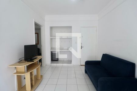 Sala de apartamento para alugar com 2 quartos, 68m² em Pitangueiras, Guarujá